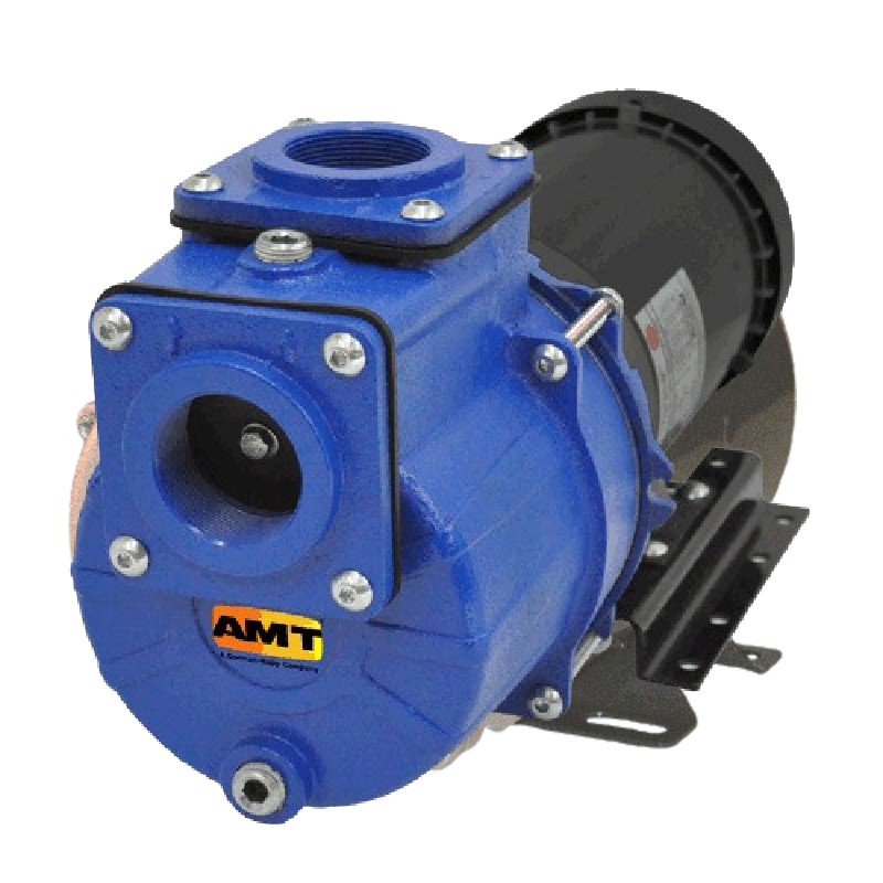 1″ and 2″ Self-Priming Cast Iron Chemical Centrifugal Pumps from AMT
